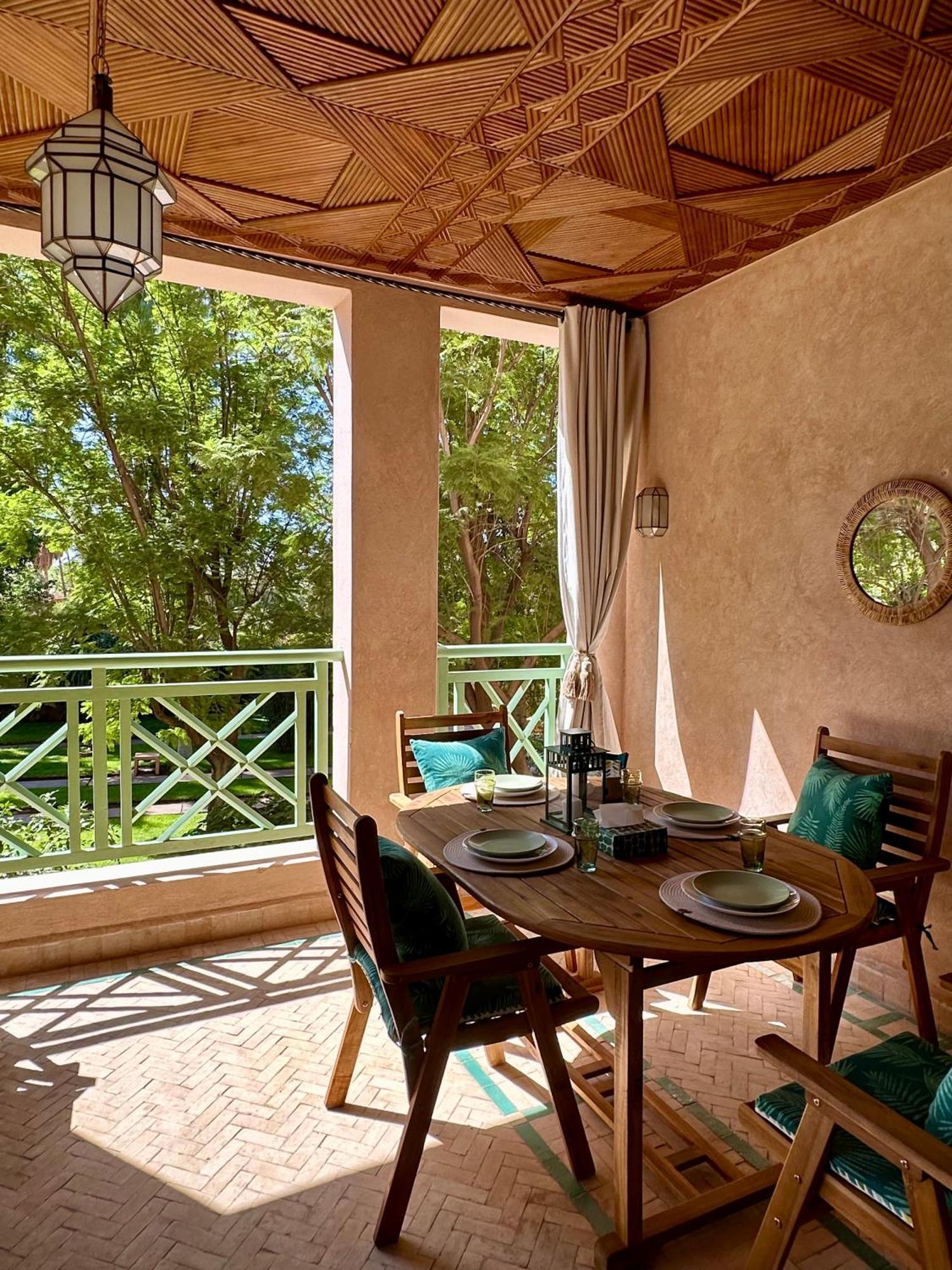Somptueux Appartement Jardin & Piscine - Hivernage Marrakesh Eksteriør bilde