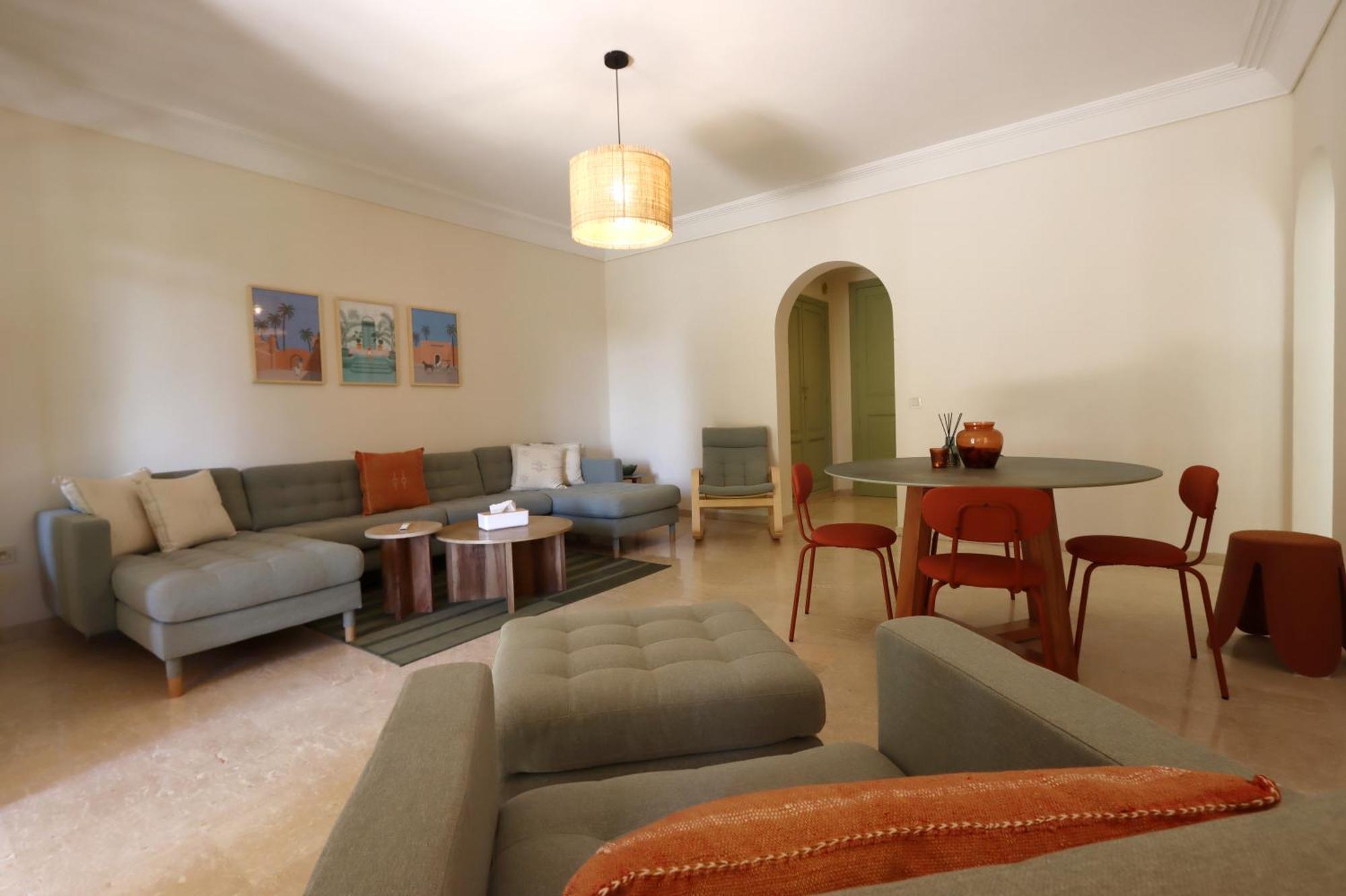 Somptueux Appartement Jardin & Piscine - Hivernage Marrakesh Eksteriør bilde