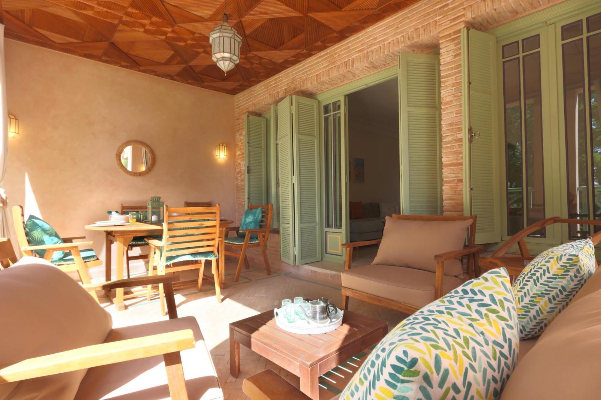 Somptueux Appartement Jardin & Piscine - Hivernage Marrakesh Eksteriør bilde
